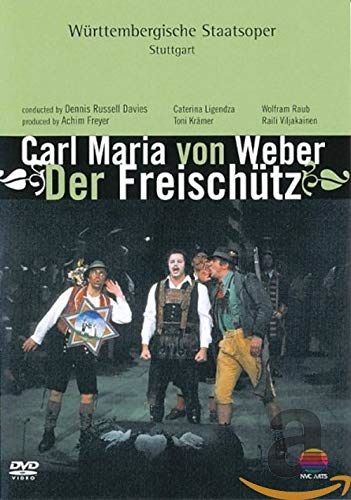 Der Freischütz. Dennis Russell Davies, director musical. Achim Freyer, dirección escénica. © 1981 by NVC Arts.