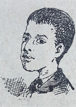 Enrique Granados adolescente © La Ilustración Musical, 2 de junio de 1883